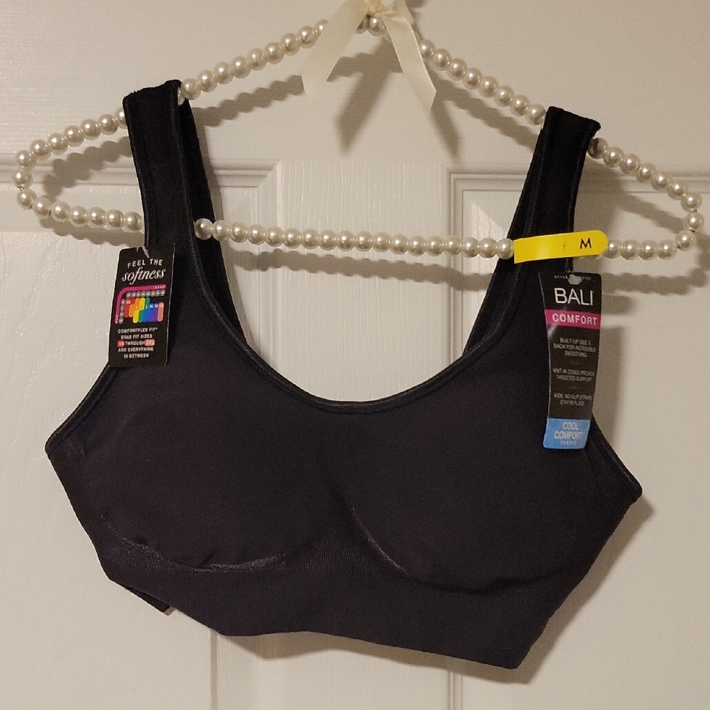 Bali Women's Black Comfort Bra